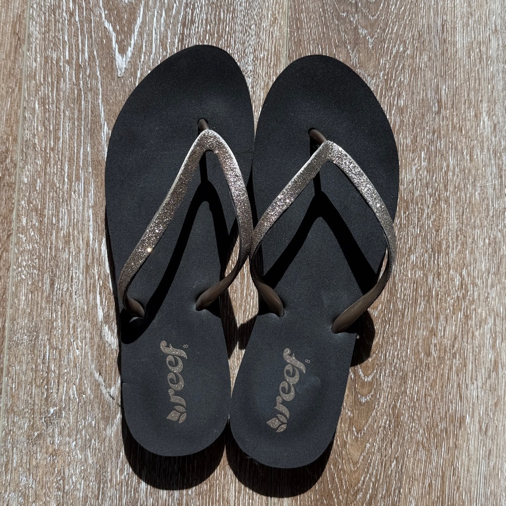 Reef Stargazer Women's Brown Flip Flops Size 8